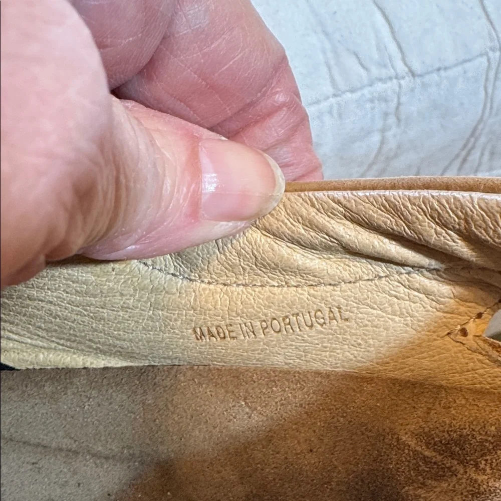 Men’s FOOTPRINTS by BIRKENSTOCK Tan Fisherman Leather Sandal‎ Size 45 US12